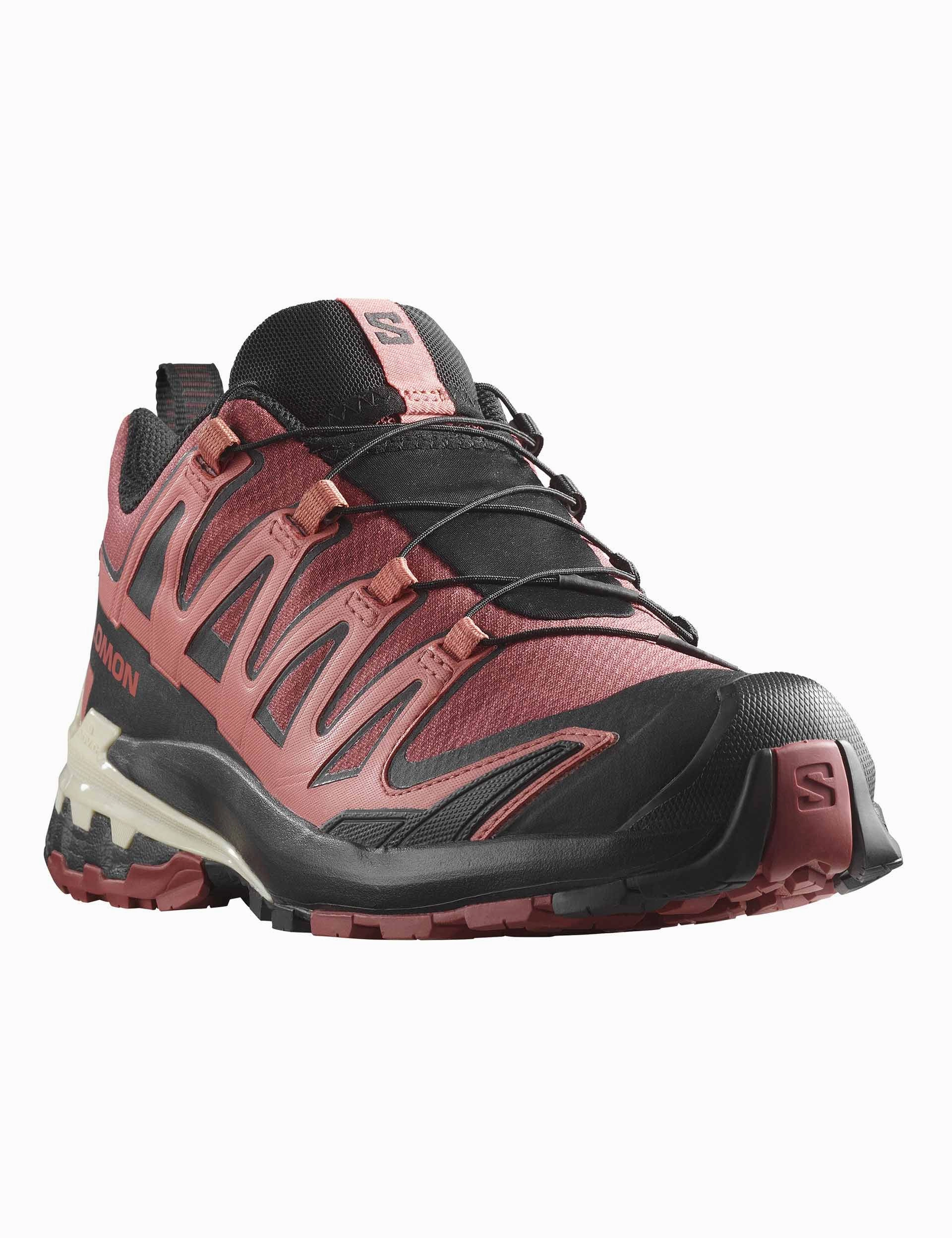 XA Pro 3D V9 Gore-Tex - Cow Hide/Black/Faded Rose Salomon high-performance outdoor shoes