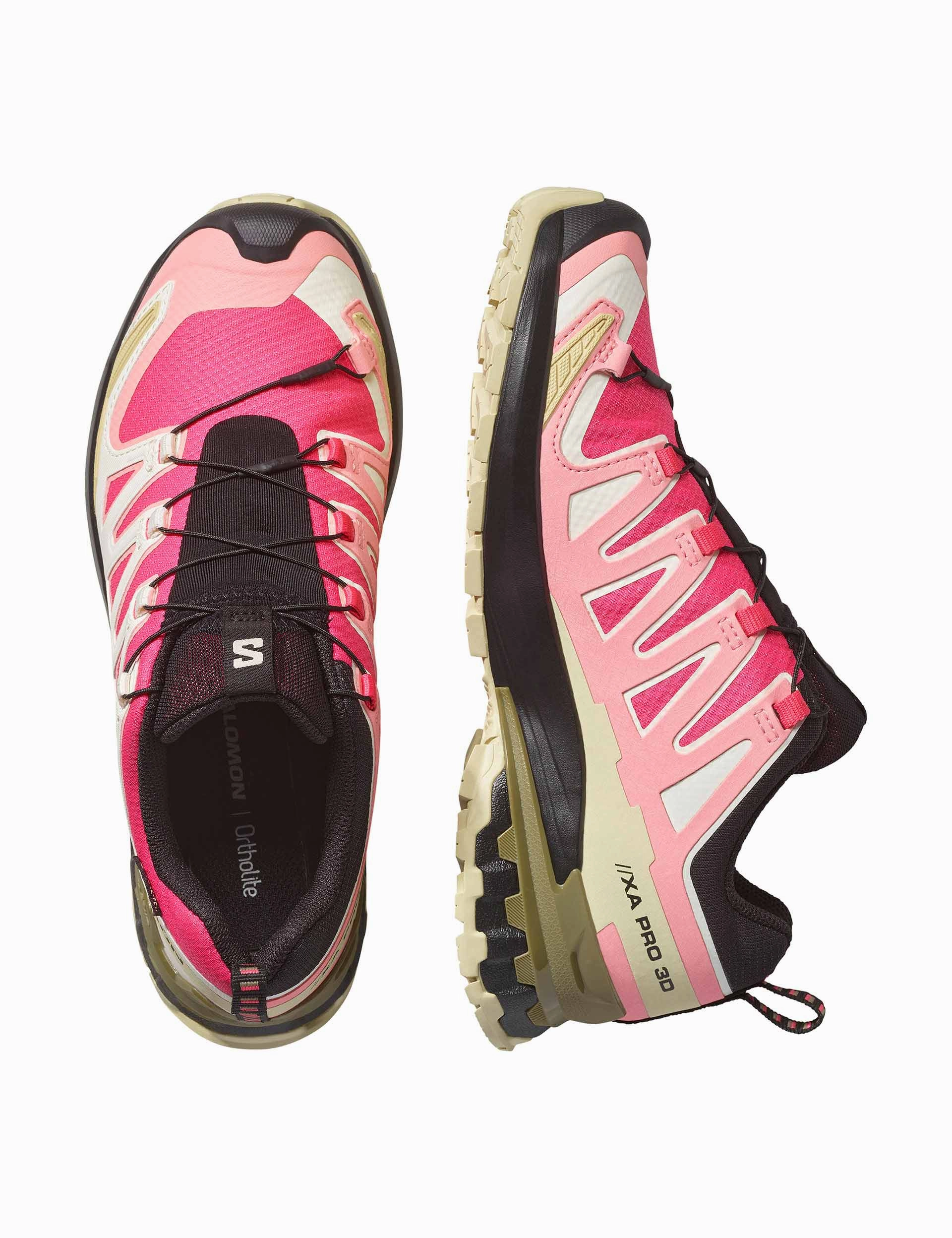 XA Pro 3D V9 Gore-Tex - Rouge Red/Vanilla Ice/Martini Olive Salomon high-performance outdoor shoes