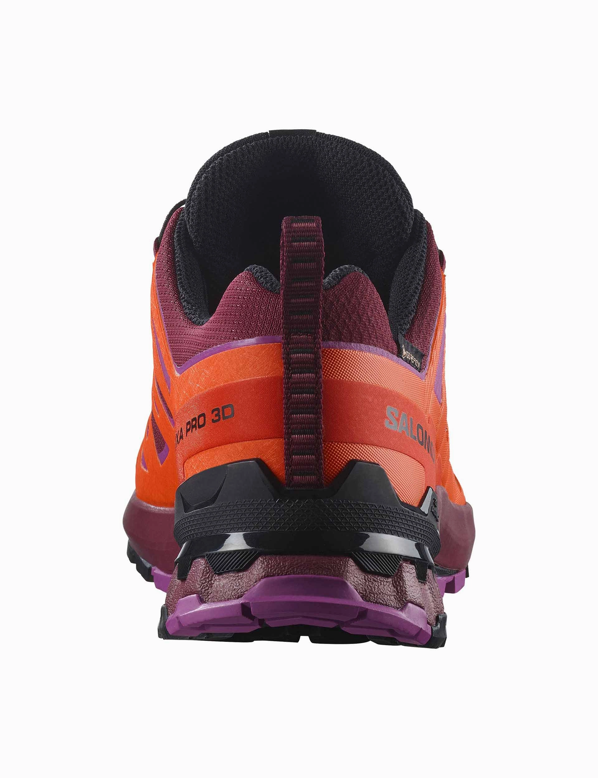 XA Pro 3D V9 Gore-Tex - Tawny Port/Red Orange/Willowherb Salomon high-performance outdoor shoes
