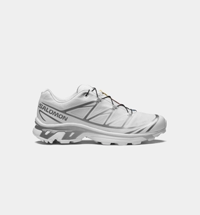 XT 6 Gore Tex Mens Lifestyle Shoe - White/White/Footwear Silver Salomon hiking shoes with grip and durability