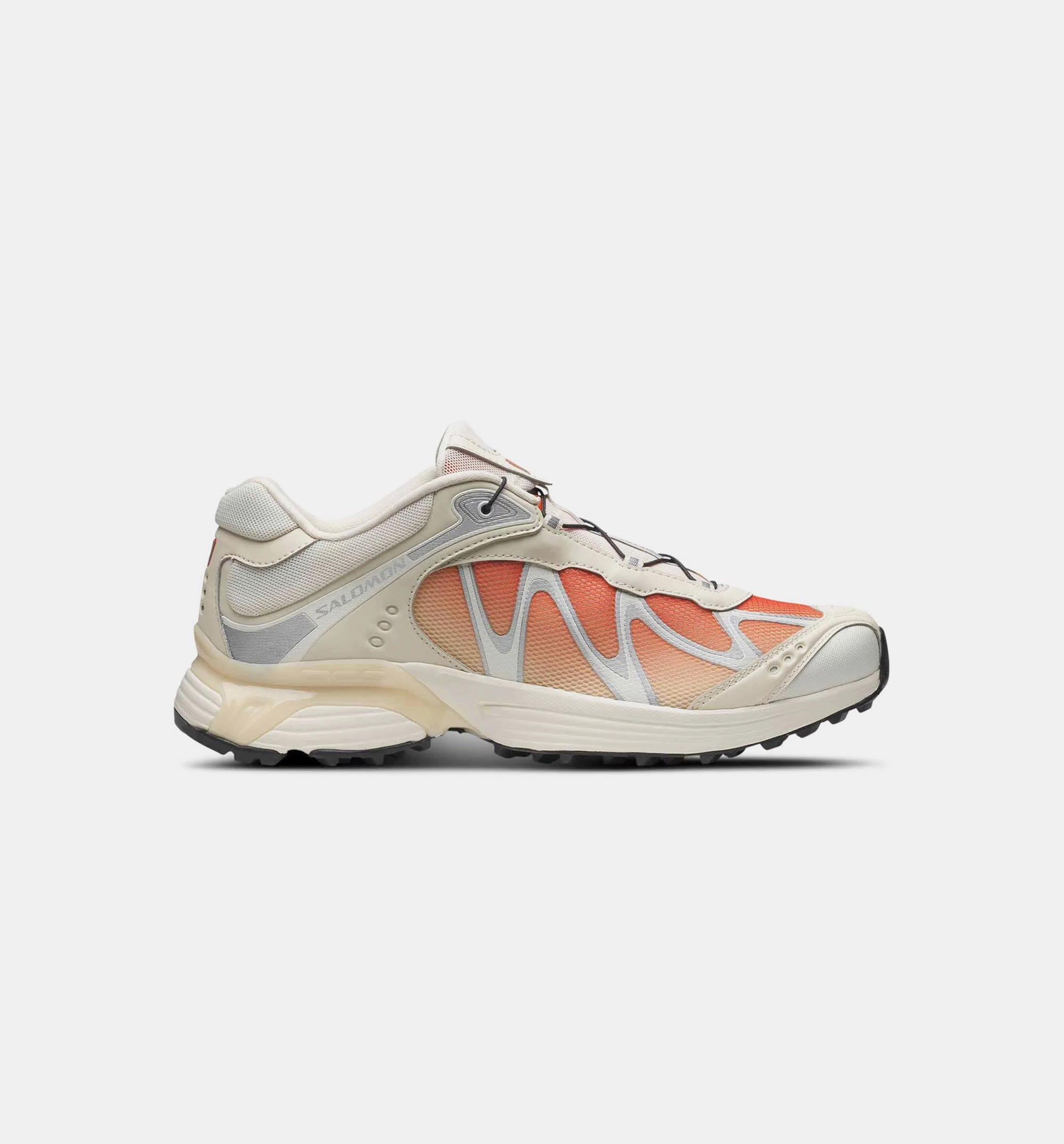 XT Whisper Mens Lifestyle Shoe - Shortbread/Red Orange/Silver Salomon hiking shoes with grip and durability