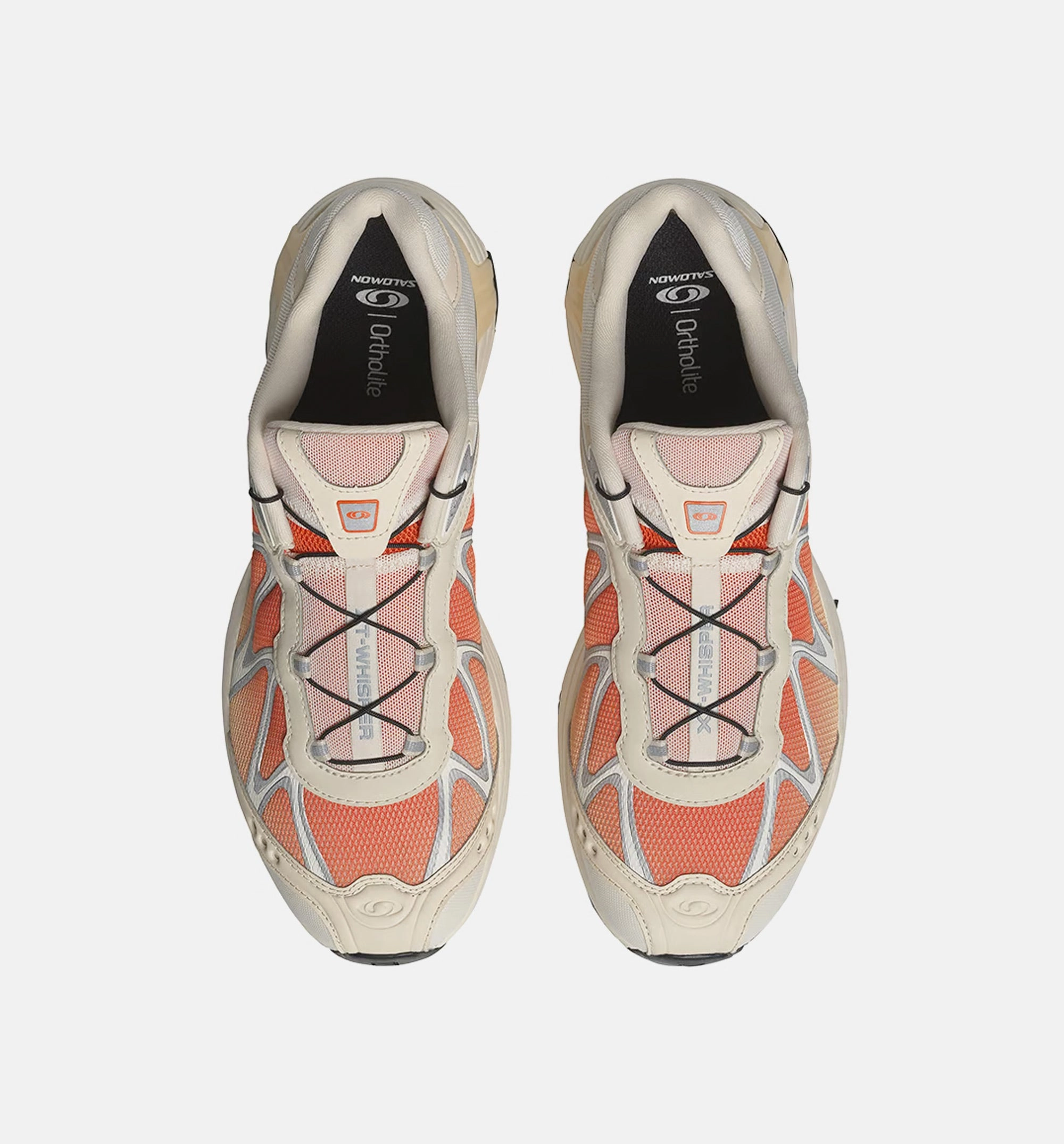 XT Whisper Mens Lifestyle Shoe - Shortbread/Red Orange/Silver Salomon high-performance outdoor shoes